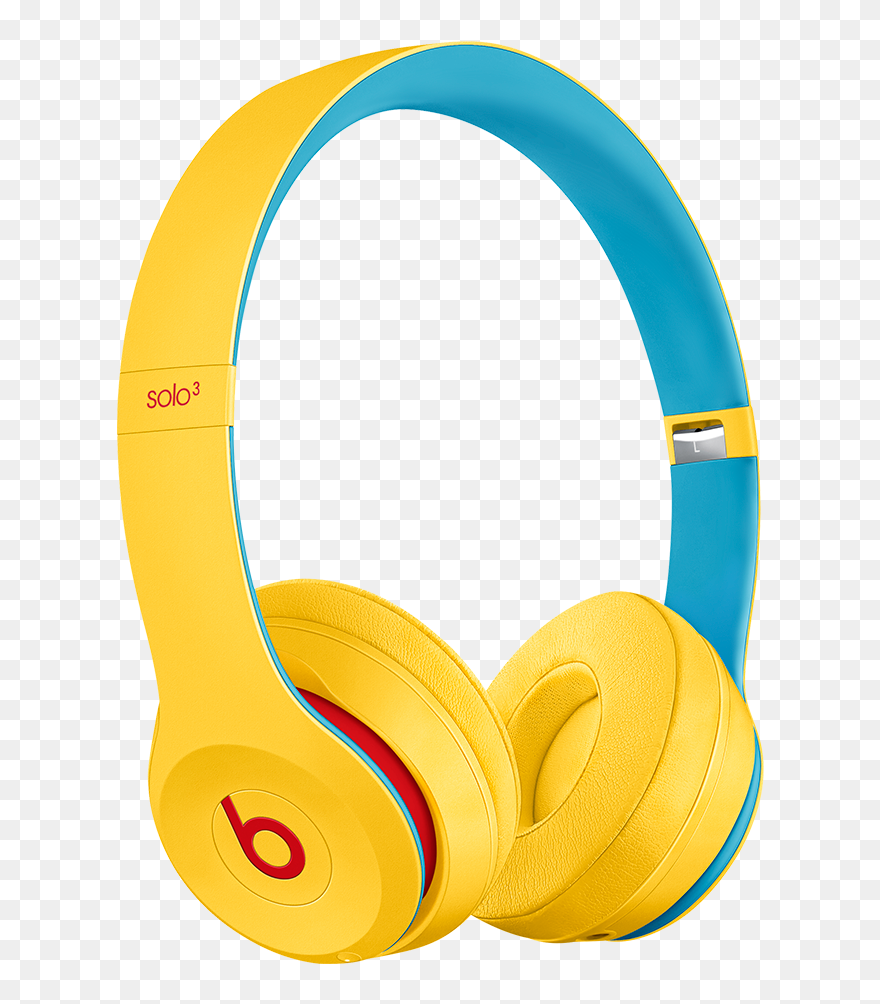 Image - Yellow Wireless Beats Headphones Clipart