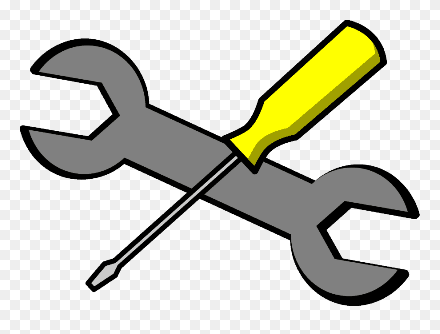 Wrench Screwdriver Clipart - Png Download