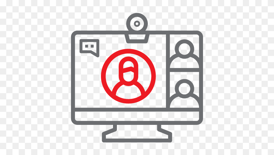 Tv Conference Icon Clipart