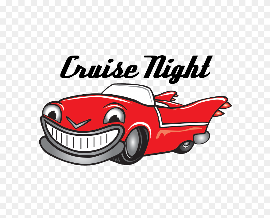 Cruise Night - Car Cruise Clipart - Png Download