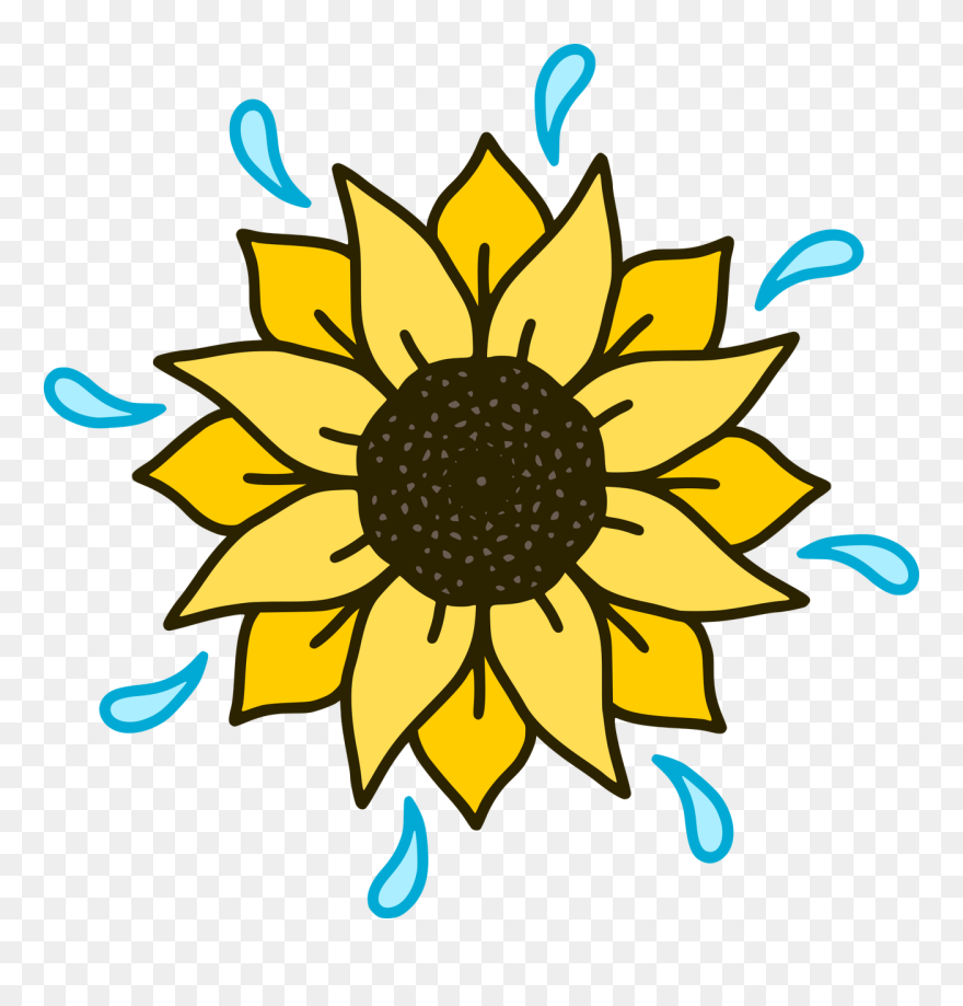 Free Flower Svg Cut File - Purple Cartoon Flowers Clipart