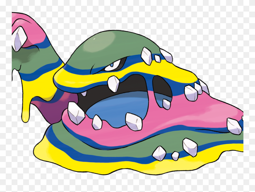 Pokemon Alolan Muk Clipart
