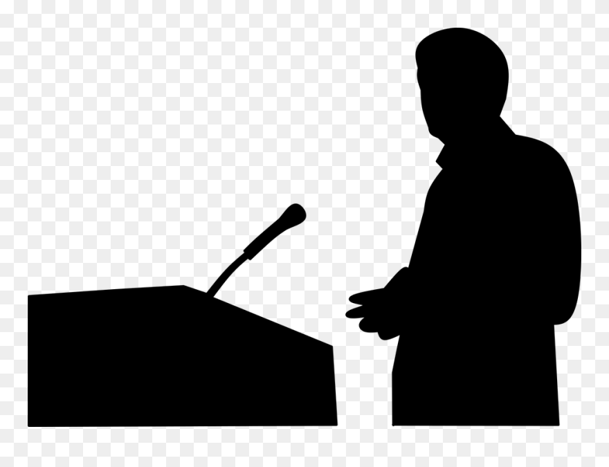 Public Speaking Vector Png Clipart