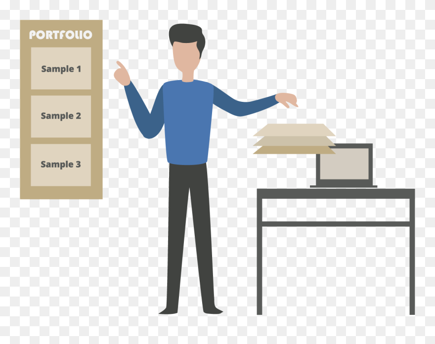 Portfolio Banner It Company Transparent Clipart