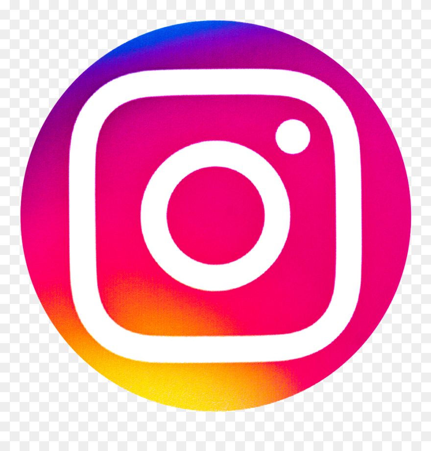 Smiley Face - Circle Transparent Background Instagram Icon Clipart