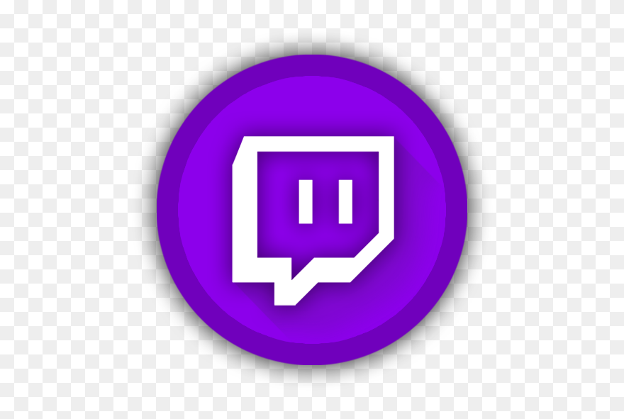 Twitch - Circle Twitch Logo Transparent Clipart