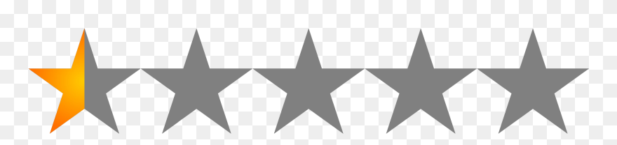 Tap, Dance, React - 1 Star Review Transparent Clipart