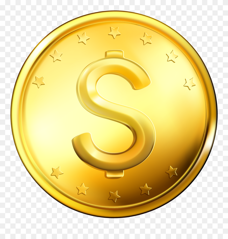 Pile Of Money Clipart Png Graphic Freeuse Library Gold - Transparent Background Gold Coin Clipart