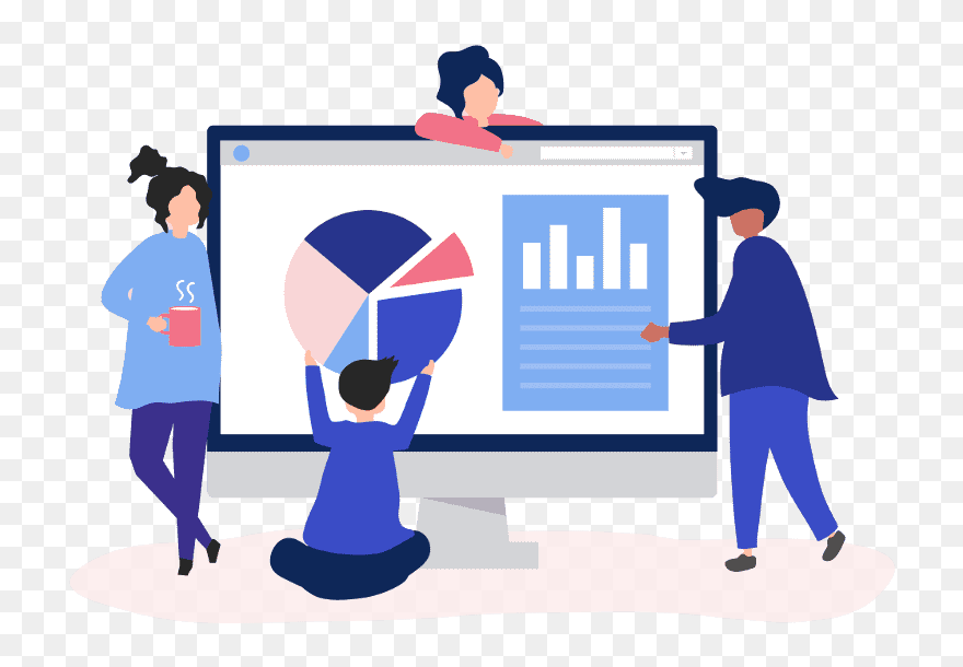Img - Data Management Cartoon Clipart