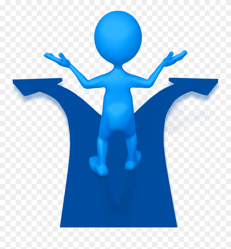 Stick Figure Direction 2113 Clipart