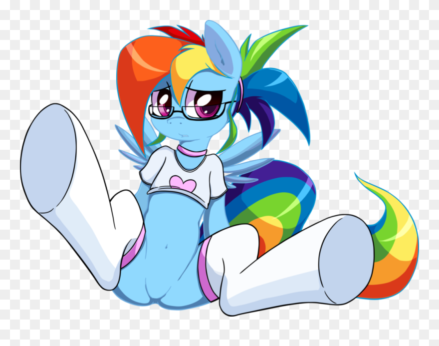 School Girl Rainbowdash Clipart