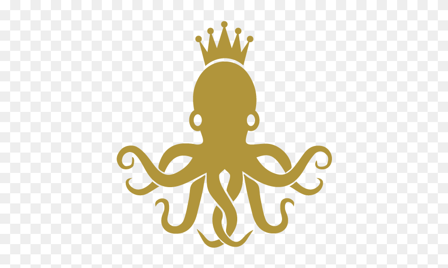 Logo Poulpe Butticé - Octopus Vector Clipart