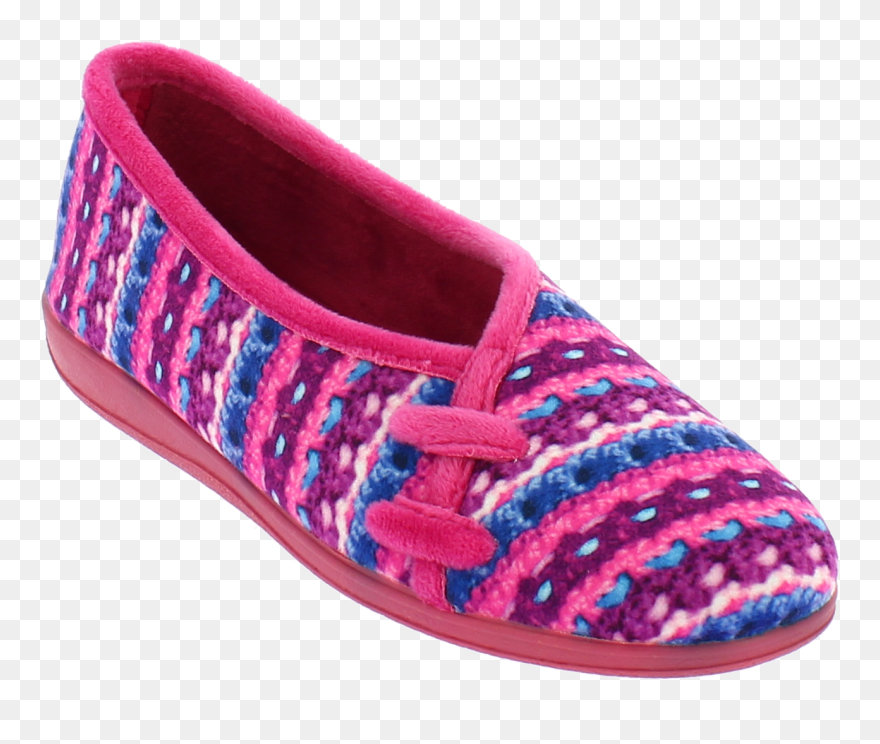 Antrin Γυναικεία Παντόφλα 30 3045 Φούξια Φούξια 30 - Slip-on Shoe Clipart