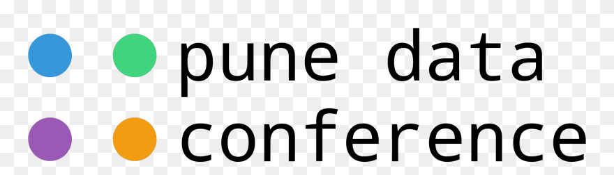 Pune Data Conference - Monochrome Clipart