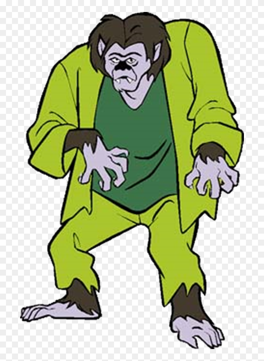 Wolfman Scooby Doo Werewolf Clipart