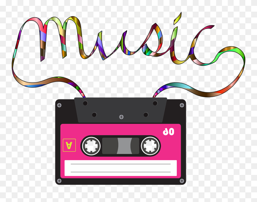 Cassette Audio Arc En Ciel Clipart