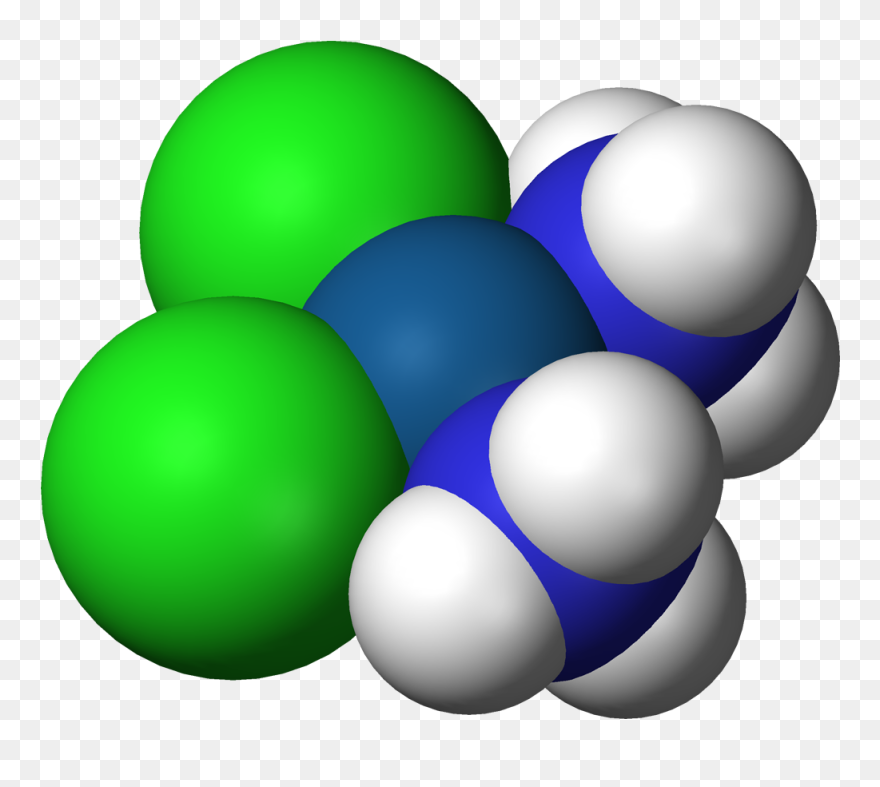 Cisplatino Molecula Clipart