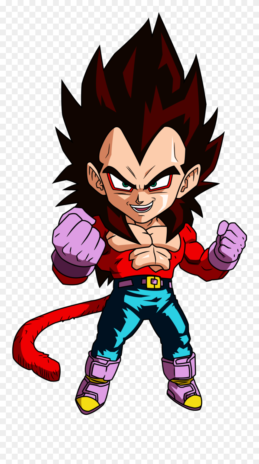 Best Album / O - Vegeta Chibi Clipart
