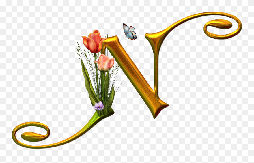 Design N Letter Png Clipart