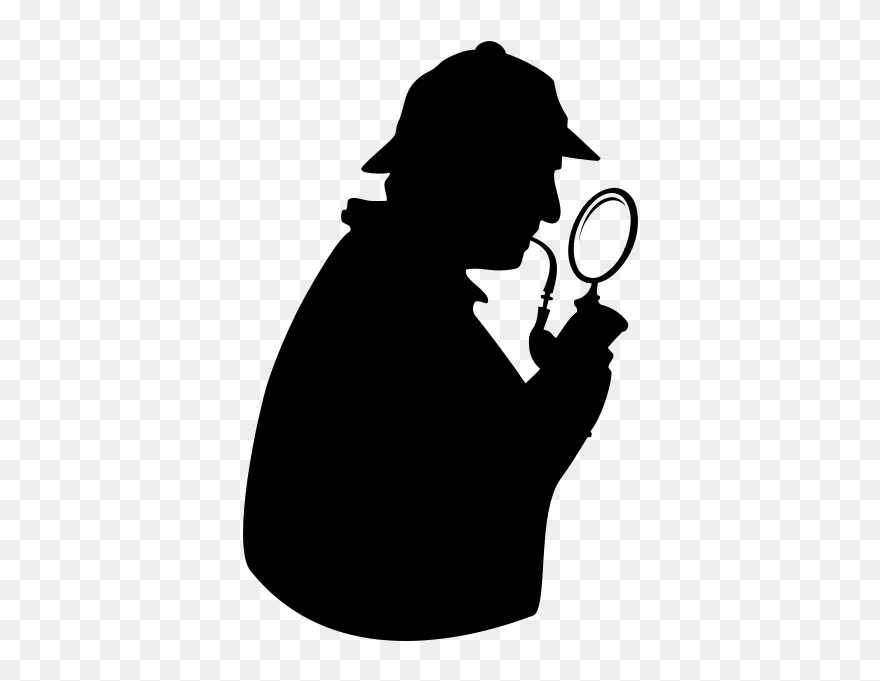 Ebook Bahasa Indonesia Jar - Detective Silhouette Clipart