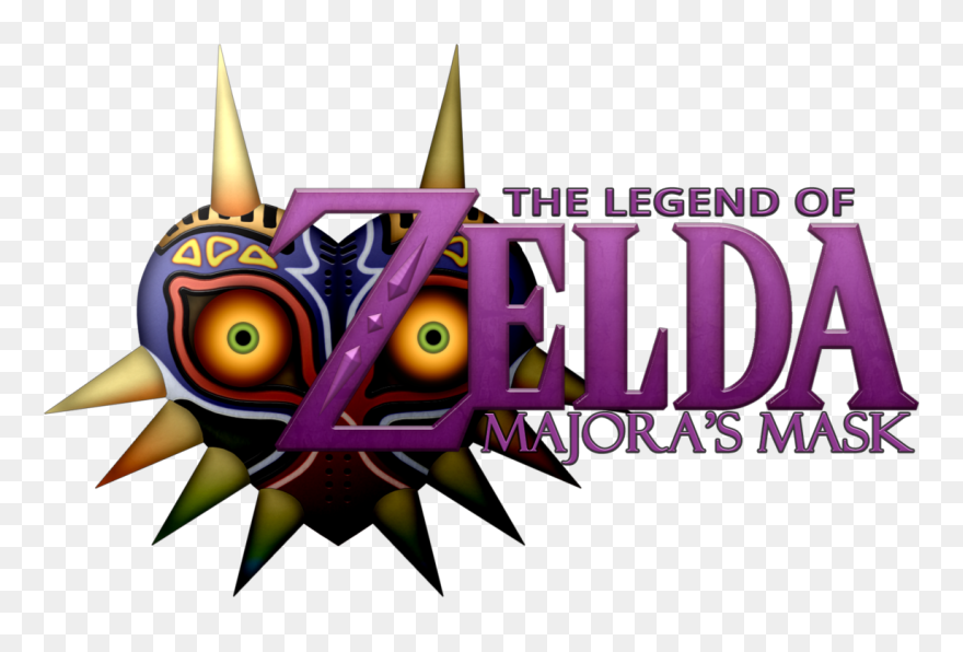 Legend Of Zelda Majora's Mask Title Clipart
