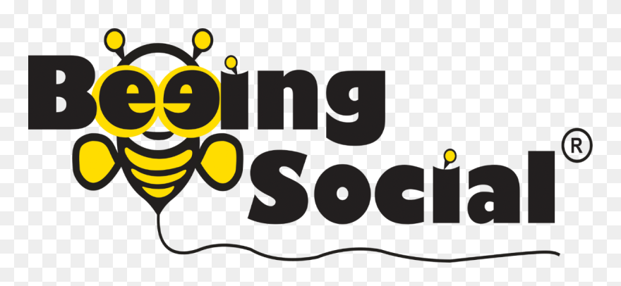 Beeing Social Logo Clipart