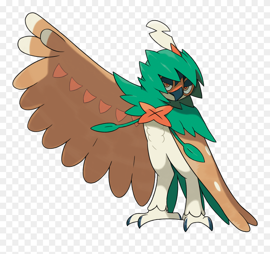 Nintendo Fanon Wiki - Pokemon Rowlet Final Evolution Clipart