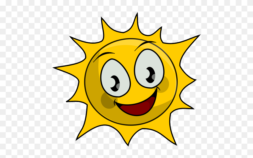 Cartoon Sun Clipart - Png Download