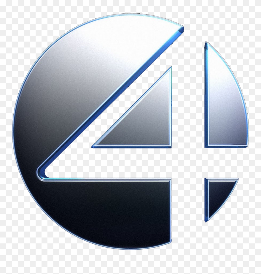 Fantastic Lenovo Youtube Four Logo Heroes 2016 Clipart - Marvel The Fantastic Four Logo - Png Download