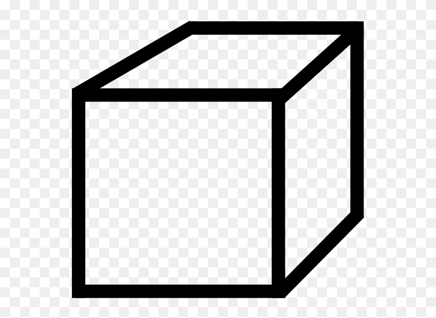 Totetude Ice Cube Clip Art At Vector Clip Art - Coloring Image Of Cube - Png Download