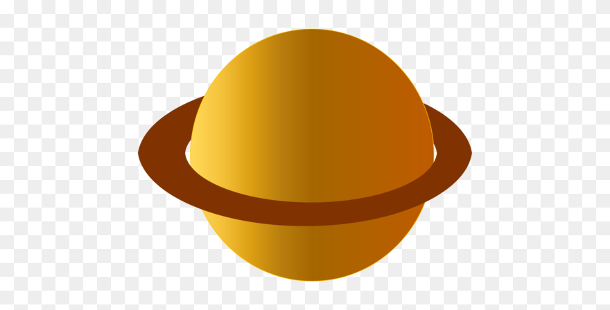 Saturn Clipart Solar System - Illustration - Png Download