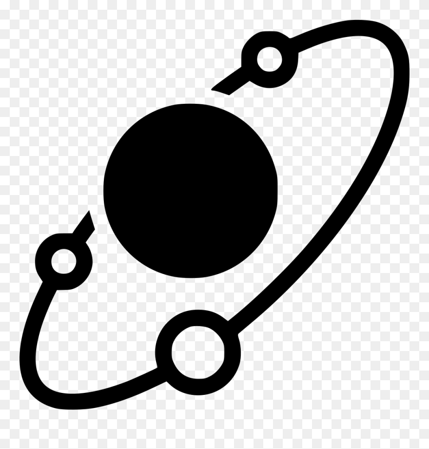 Transparent Orbit Png - Planets And Orbit Clipart