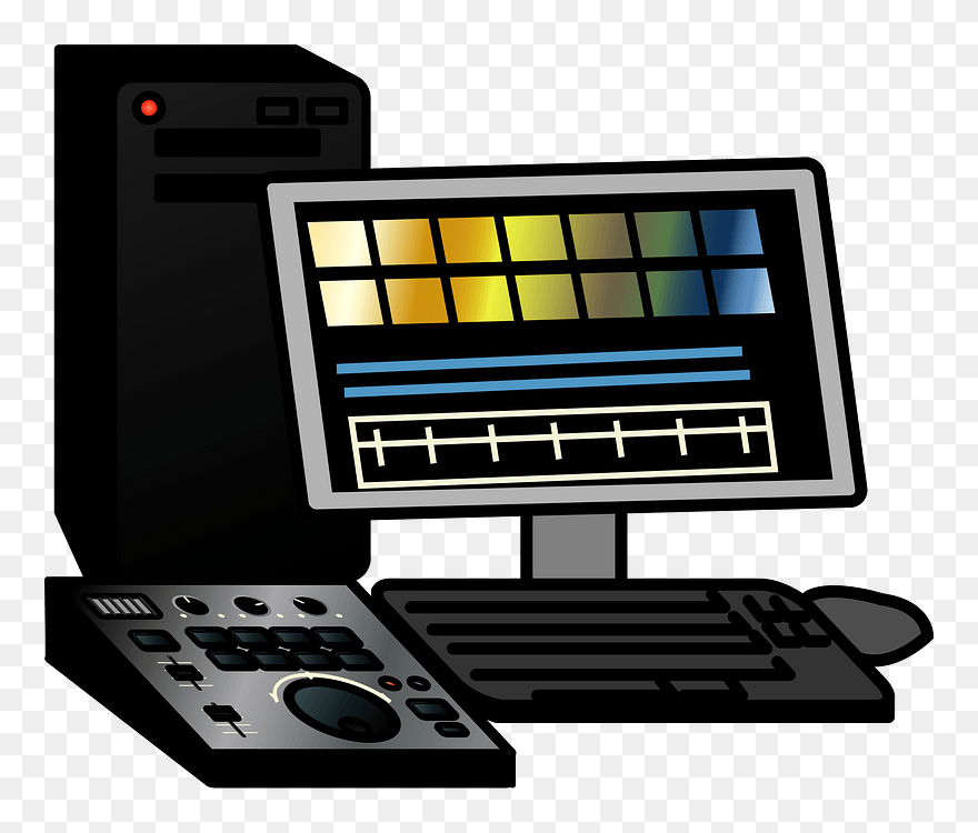 Non Linear Editing System Clipart - Video Edit Transparent Png