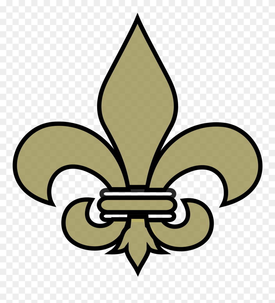 Gray Fleur De Lis Clipart
