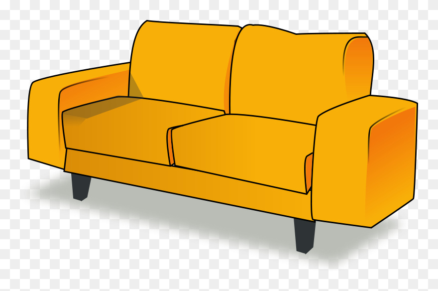 Free Clipart - Sofa - Sofa Clipart - Png Download