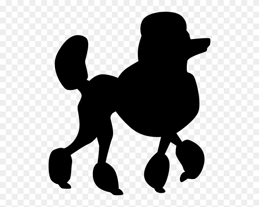 Small Dog Silhouette Clipart