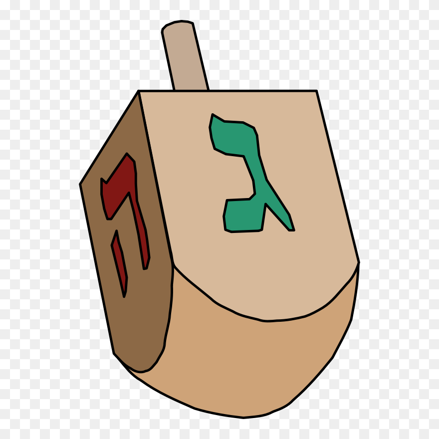 Free To Use Public - Dreidel Clipart No Background - Png Download