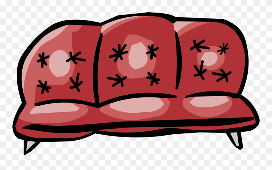 Coffee Couch - Club Penguin Couch Clipart