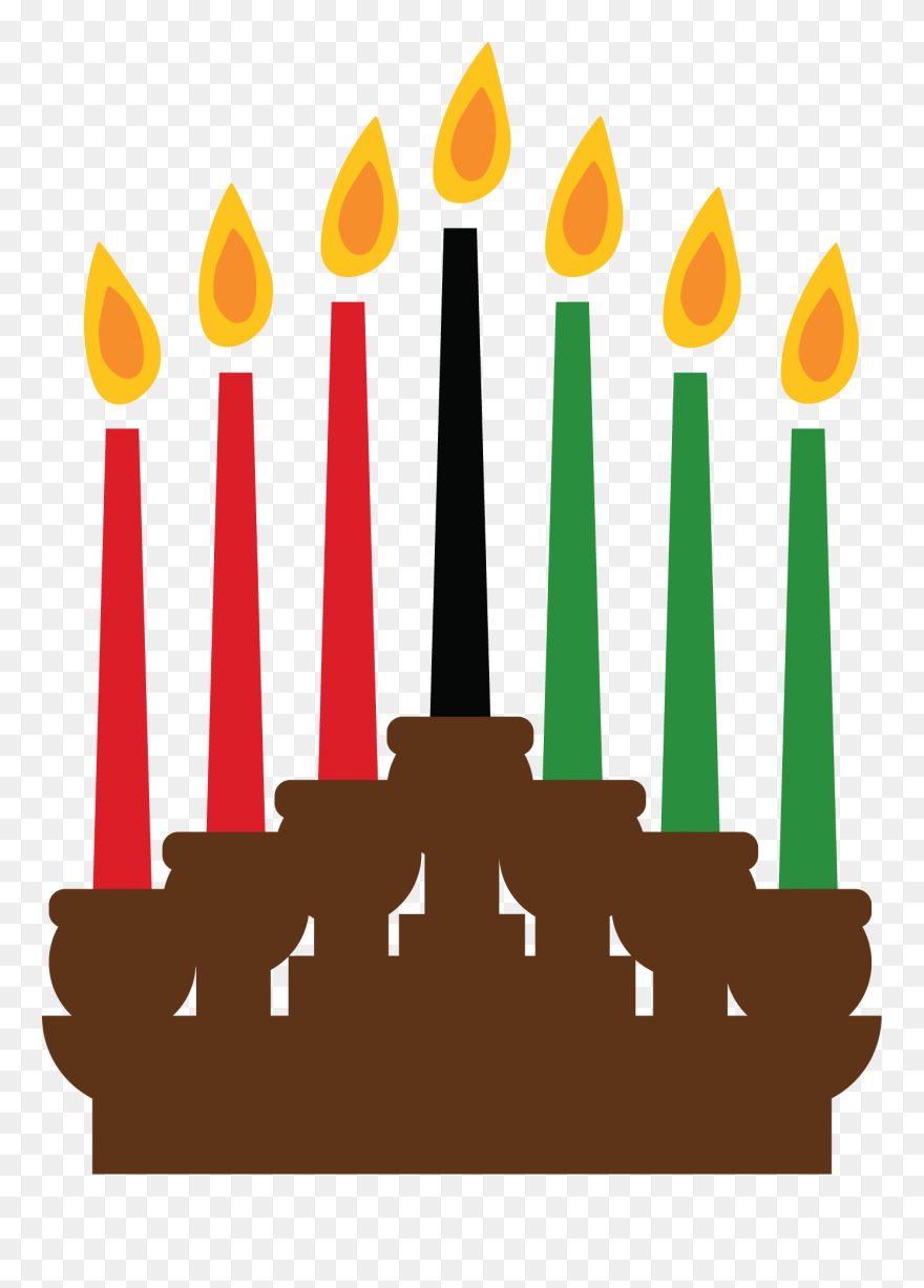 Menorah Clipart Kwanzaa, Menorah Kwanzaa Transparent - Kwanzaa Clipart Transparent - Png Download