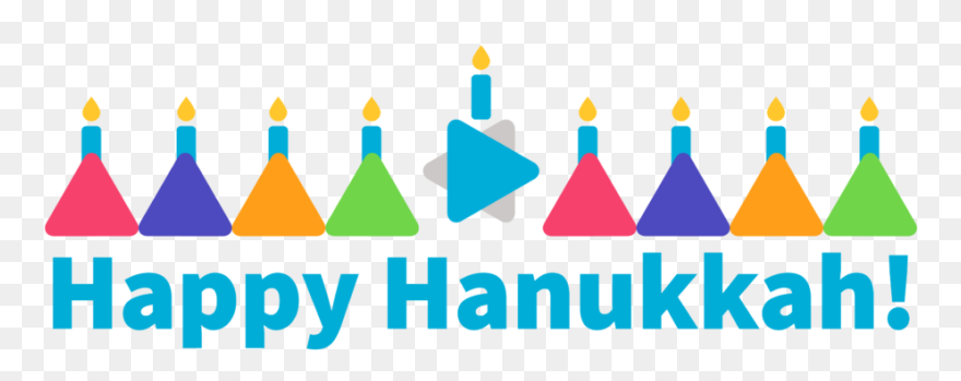 Menorah Clipart Hanukkah Decoration, Menorah Hanukkah - Graphic Design - Png Download