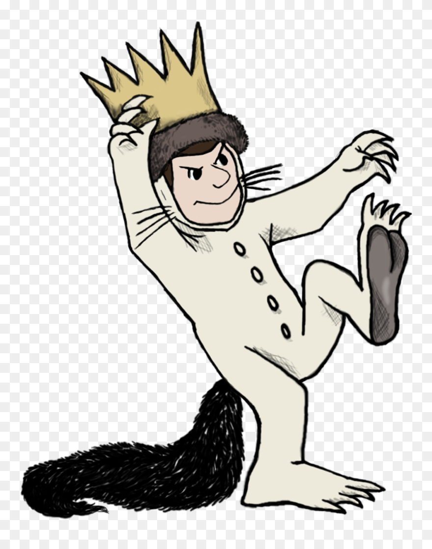Where The Wild Things Are Youtube Clip Art - Max Where The Wild Things - Png Download