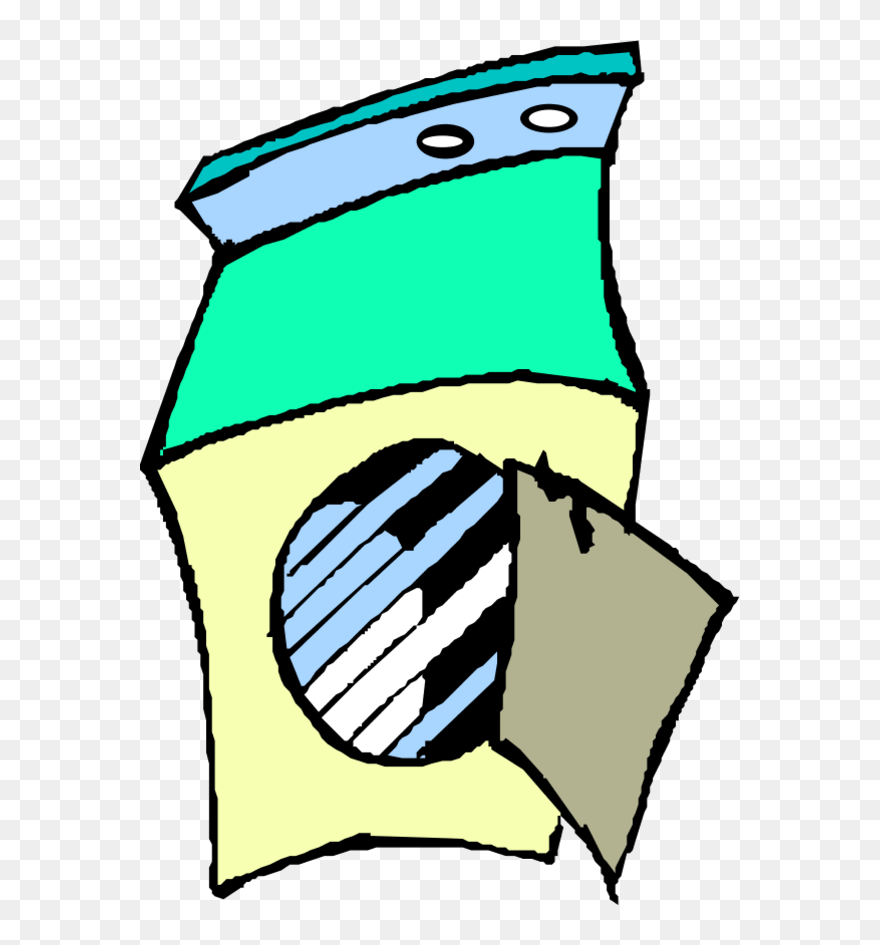 Vector Clip Art - Washing Machine Cartoon - Png Download