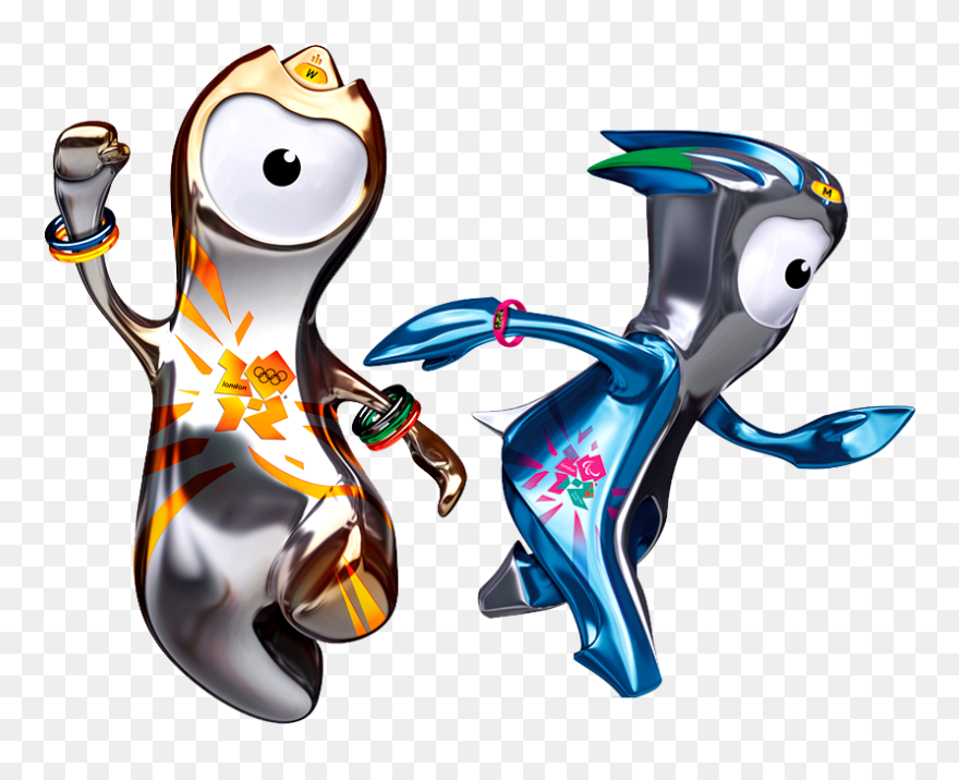 2012 London Olympics Mascot Clipart