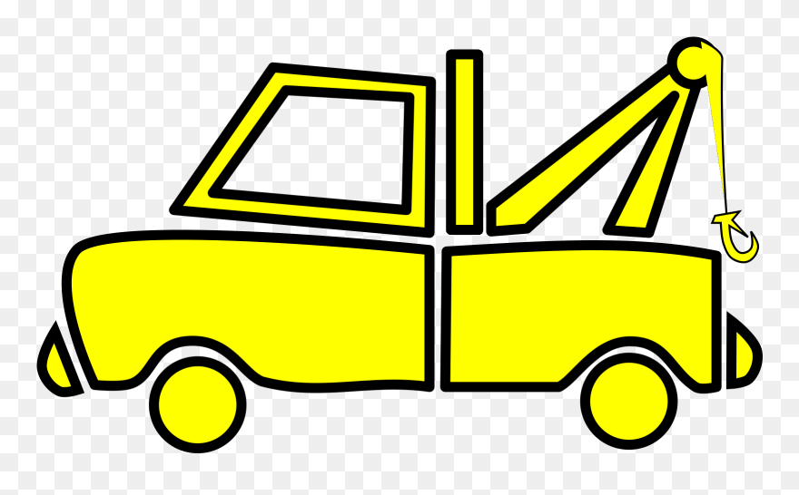 Transparent Tow Truck Clipart - Png Download
