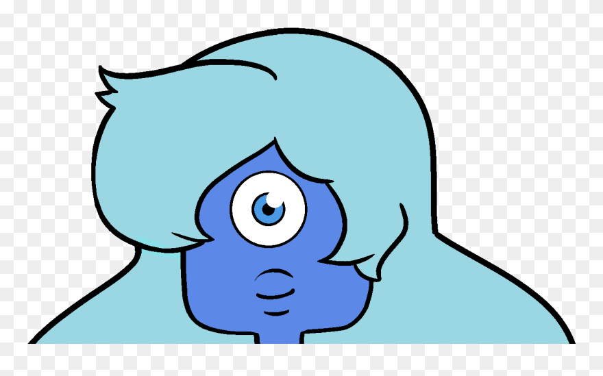 Steven Universe Wiki - Sapphire Face Clipart