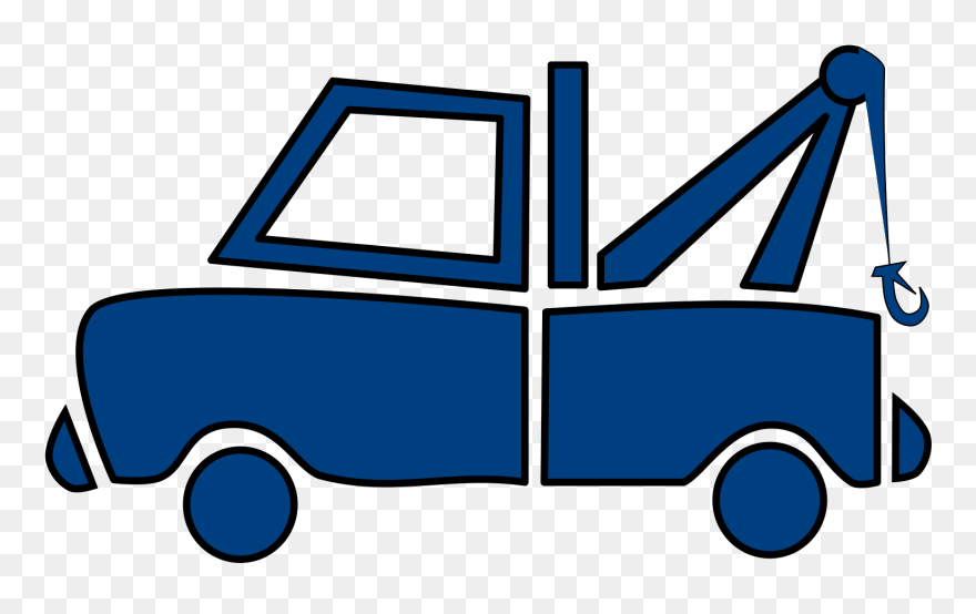 Tow Truck Clip Art - Png Download