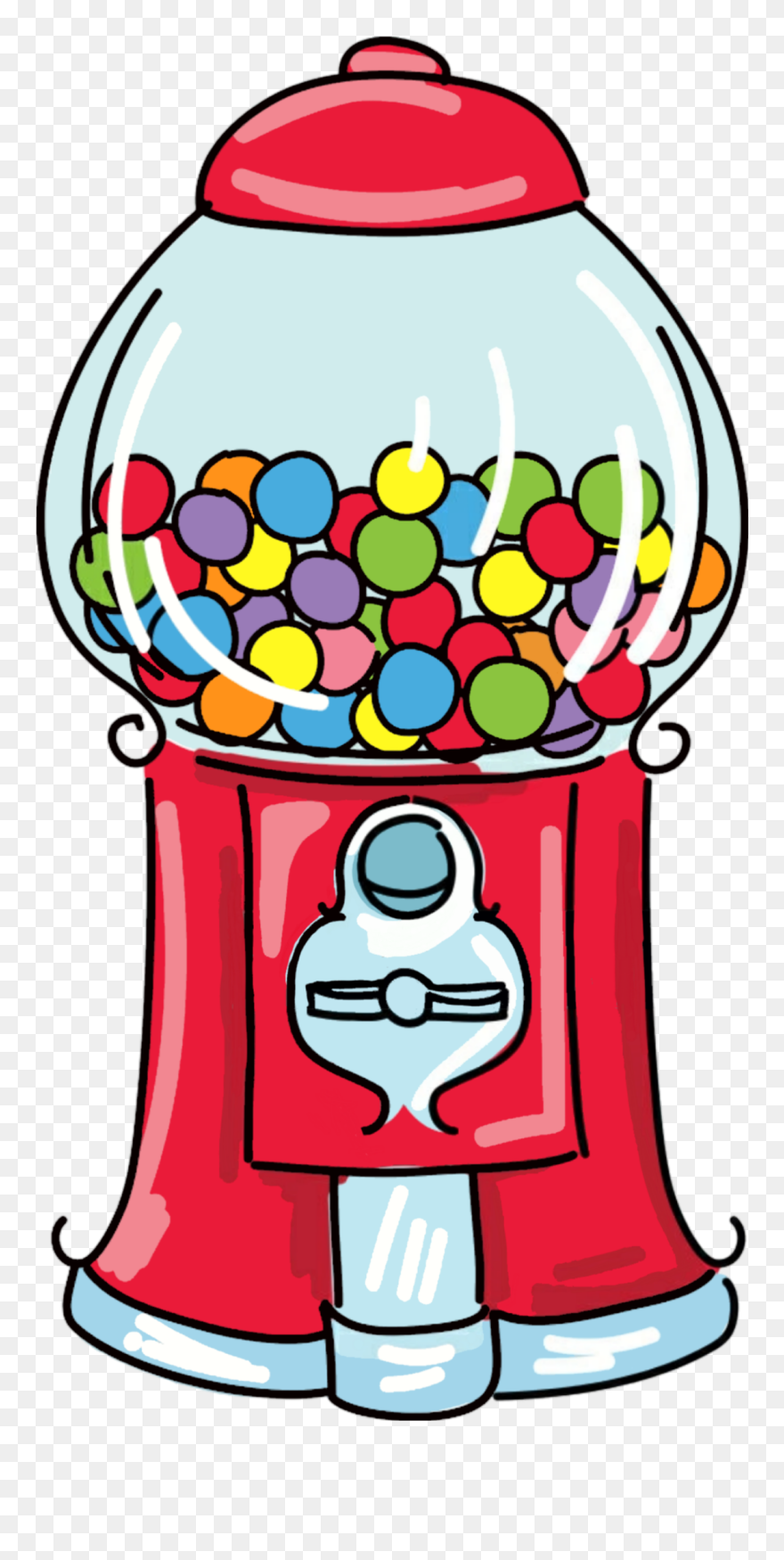 #gumballs #gumballmachine #candy #yummy #bubblegum - Maquina De Chiclete Desenho Clipart