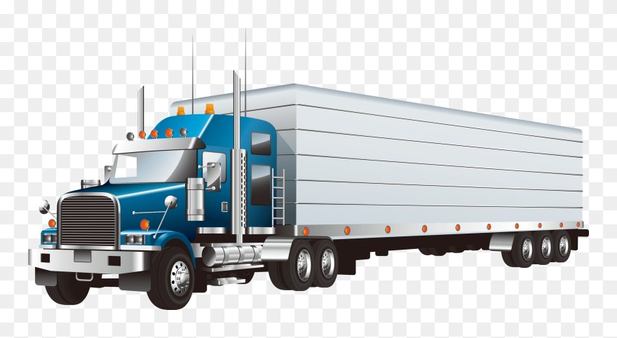 Car Semi - Transparent Background Semi Truck Clipart - Png Download