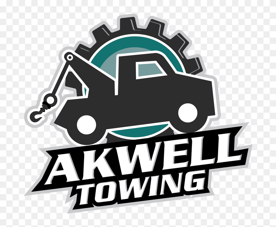 Towing Truck Logo - Illustration Clipart