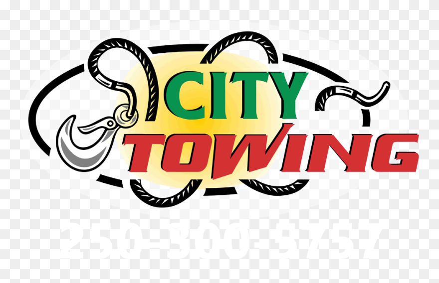 Tow Truck And Towing In Kelowna - Towing Clipart
